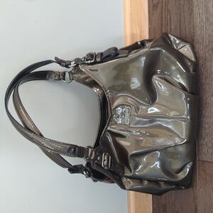 Coach patent leather bag